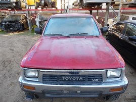 1990 TOYOTA PICKUP XTRA CAB DLX RED 3.0 AT 4WD Z21336
